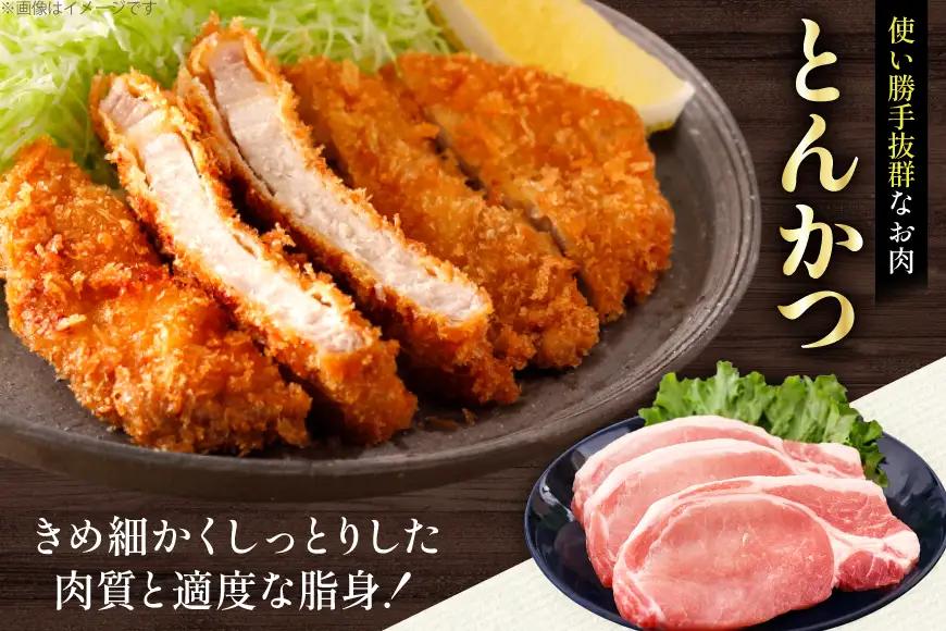 AK032 豚ロース とんかつ用 500g 2パック 計1kg
