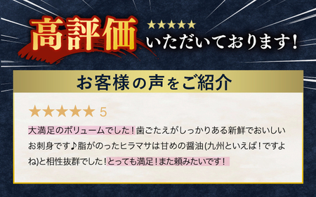 ＜6月発送＞刺身 3人前 約450g 詰め合わせ【百旬館】[KAK020]/ 長崎 平戸 魚介類 魚 刺身 ブロック ヒラス ひらす ブリ ぶり 鯛 タイ たい 急速冷凍 真空 パック