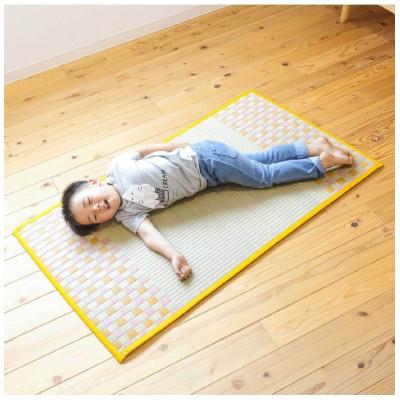 ふるさと納税 柳川市 赤ちゃん・子供用の寝ござ(ブルー) |  | 02