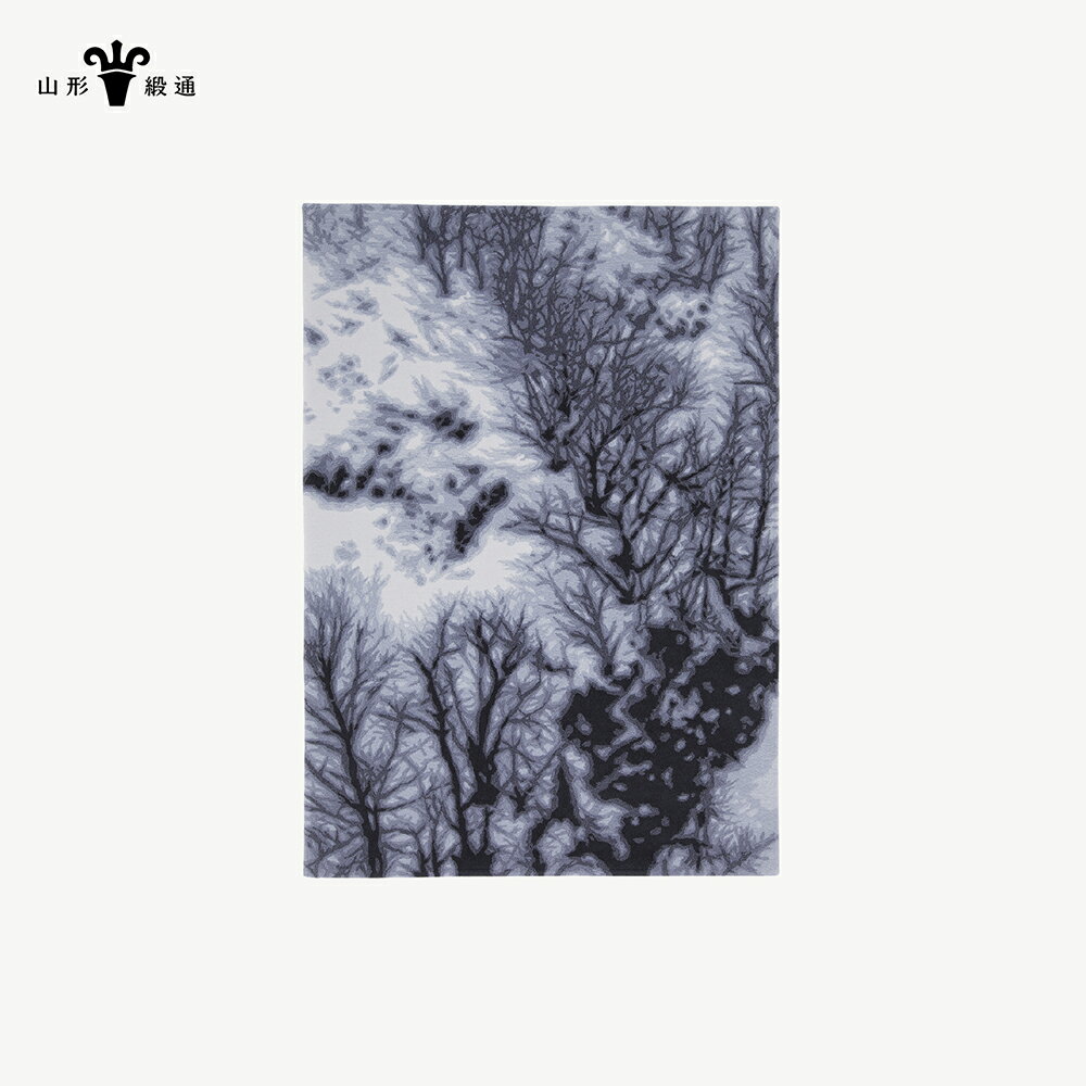 【ふるさと納税】 【山形緞通×奥山清行】SEKKEI - 雪渓 (M) [oc-losem]