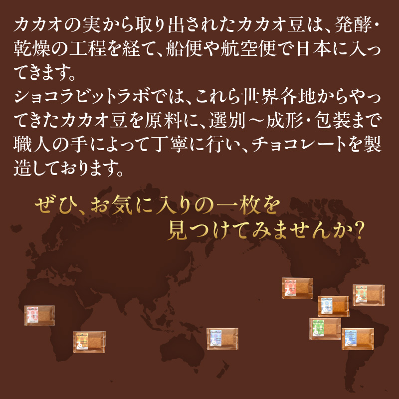 Bean to Bar チョコレート詰め合わせ