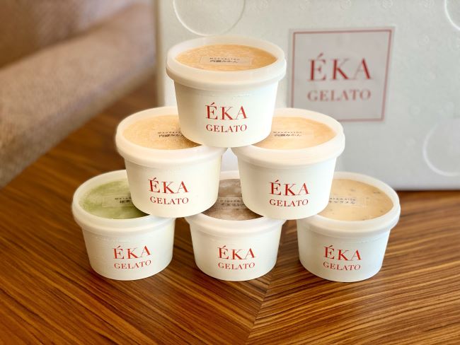 【ふるさと納税】1543　EKA GELATO ジェラート6個セット