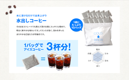 水出し アイスコーヒー 40袋 自家焙煎 水出し珈琲