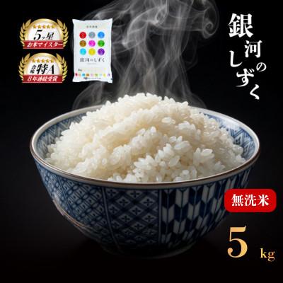 ふるさと納税 盛岡市 令和7年産 銀河のしずく 無洗米 お米マイスター推奨 盛岡市産 5kg