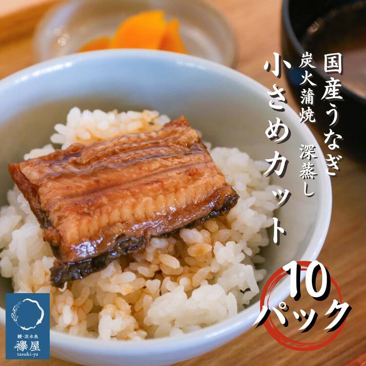 【ふるさと納税】敬老の日の贈り物に　襷屋 国産うなぎ 炭火蒲焼 深蒸し 小さめカット(20g) 10パック A-AA-A31A