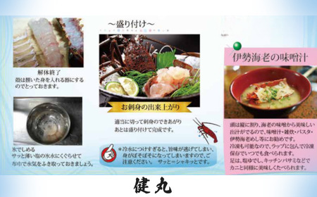 【 伊勢海老 】 活き〆冷凍伊勢海老 2kg
