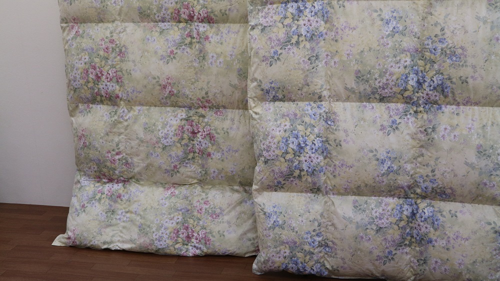  仕立て直し　羽毛ふとんダブルサイズのリフォーム　高級仕様コース【CW71W】