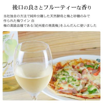 ふるさと納税 上富田町 【上富田町】熊野 梅ワイン (白2本/ロゼ1本) |  | 02