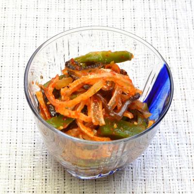 ふるさと納税 中間市 とらふぐ皮キムチ　300g×1パック　お酒に合う魚屋珍味 |  | 01