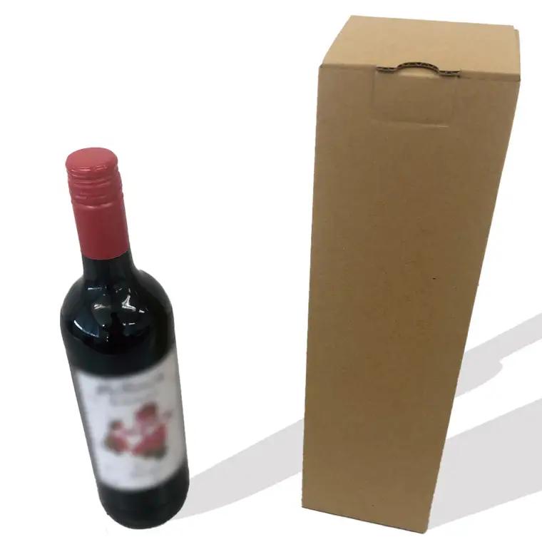 ワイン用ケース 10枚セット ワイン１本入用（縦型）【プレゼント 贈り物 保護用パーツ付き 750ml対応 収納】(CX021)