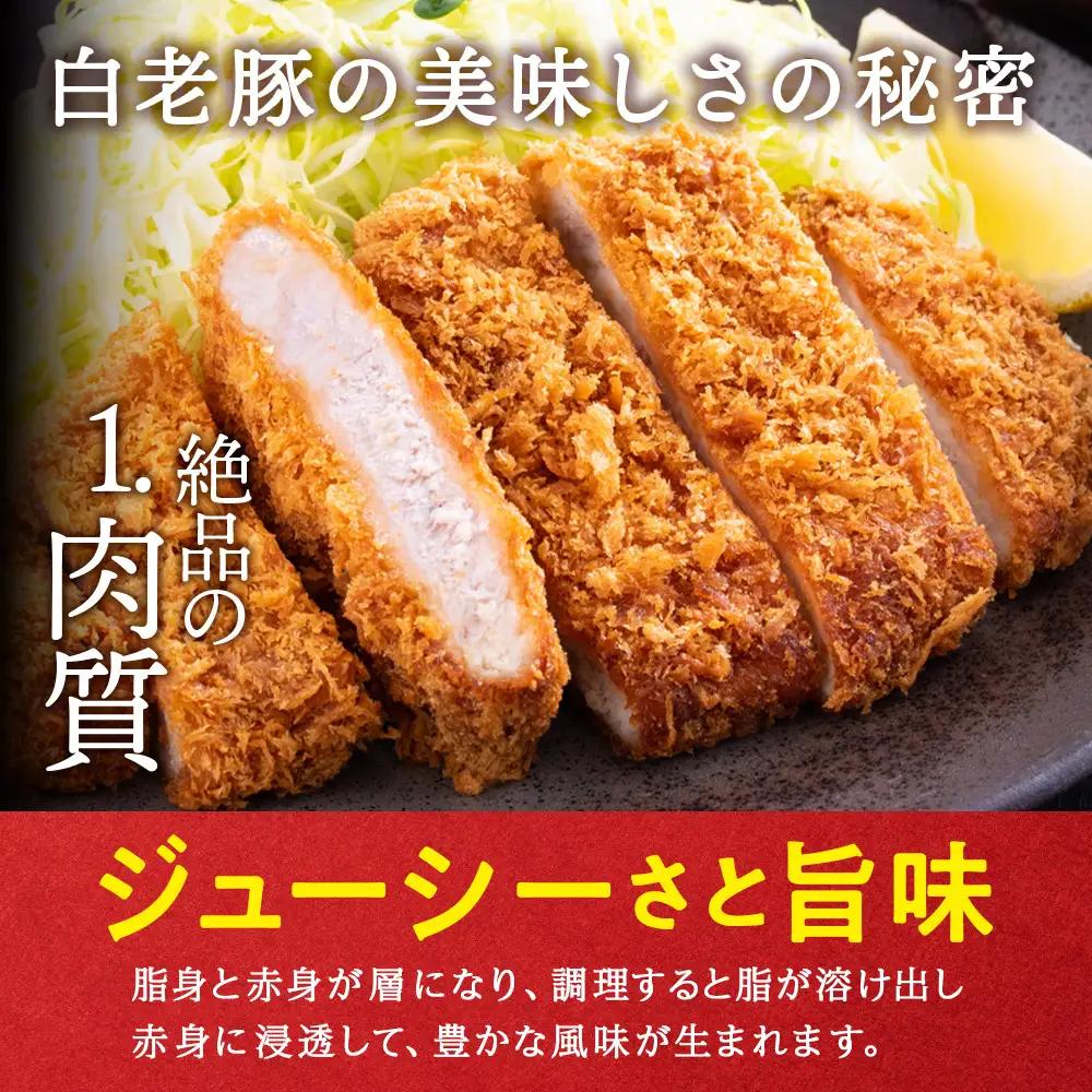 【定期便 12カ月】北海道産 白老豚 ロース とんかつ用 100g×12枚 BV048