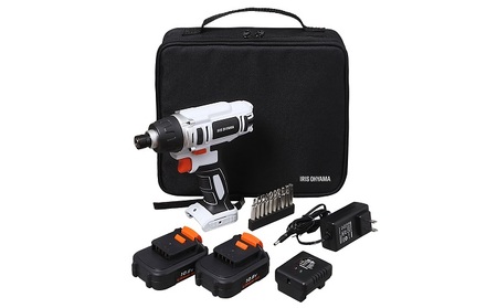 インパクトドライバー 充電式 アイリスオーヤマ DIY 工具 電動工具 電動ドライバー ビットセット ドリル ドライバー インパクトドリル コードレスドライバー スクリュードライバー 充電式インパクト