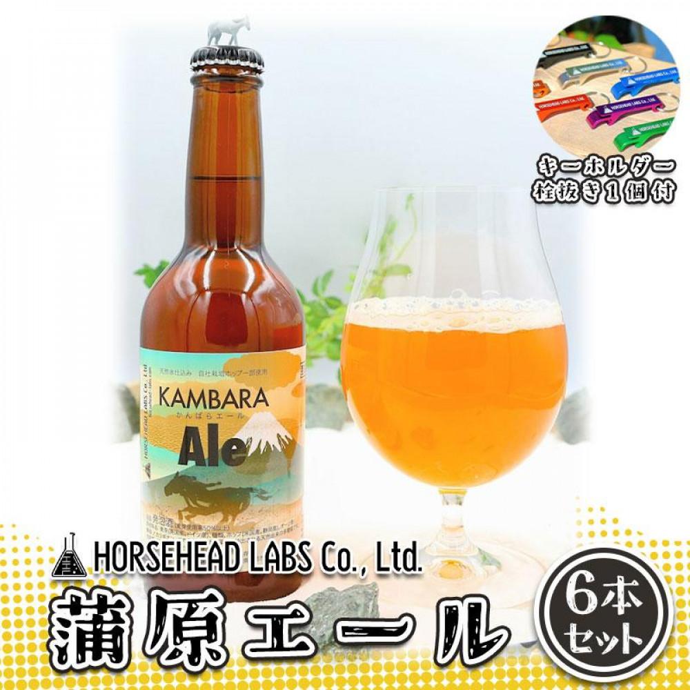 【ふるさと納税】蒲原エール 6本セット (キーホルダー栓抜き付き) HORSEHEAD LABS クラフトビール ご当地ビール 地ビール お酒 ビール◇ | アルコール 家飲み 晩酌 バーベキュー BBQ 瓶ビール