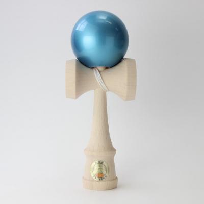 ふるさと納税 長井市 競技用けん玉「大空」Premium メタリックターコイズブルー_F101