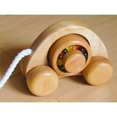ふるさと納税 南富良野町 スタジオノートの木のおもちゃ「クルクルサンサンカー」 |  | 01