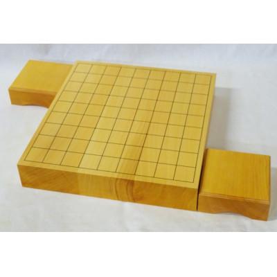 ふるさと納税 東大阪市 将棋盤　国産本榧2寸接合卓上盤　駒台付