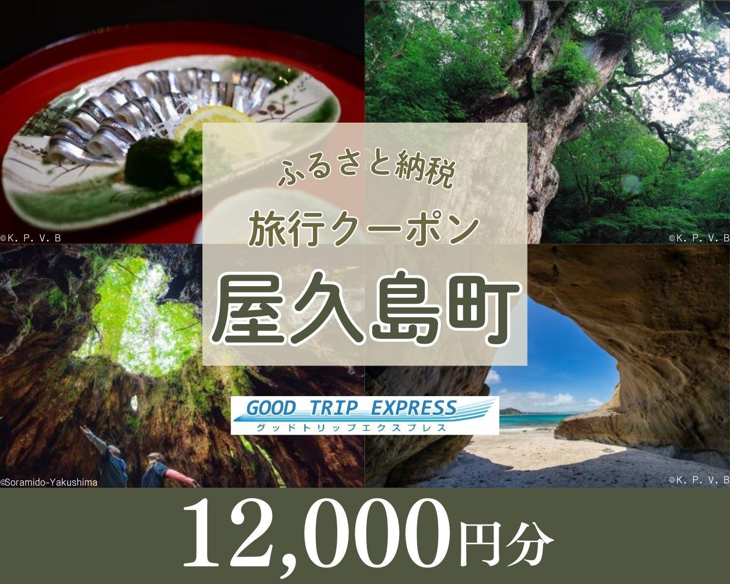 
            屋久島町に泊まるふるさと納税旅行クーポン【12,000円分】
          