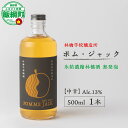 【ふるさと納税】 お酒 林檎学校醸造所 【中甘】ポム・ジャック 500ml Alc.13% 氷結濃縮林檎酒 無発泡 北信五岳シードルリー 長野県 飯綱町 〔 信州 りんご リンゴ 林檎 酒 アルコール 長野 24500円 〕