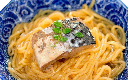 さばめん・たいめん 6缶セット (各3缶) / 鯛ひしお入り 鯖そうめん 惣菜 非常食 常温保存 小浜市 / 小浜海産物[BFAA154]