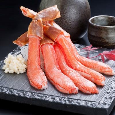 ふるさと納税 小清水町 手軽に調理 生冷ずわい蟹しゃぶしゃぶセット 2kg【カット済】