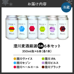 澄川麦酒厳選6本セット｜地ビール クラフトビール ビール 晩酌 北海道 札幌市
