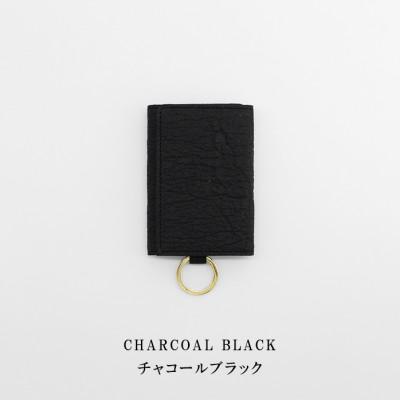 ふるさと納税 東大阪市 【東大阪ブランド】パイナップルからできたキーケース チャコールブラック【PINAMORE】