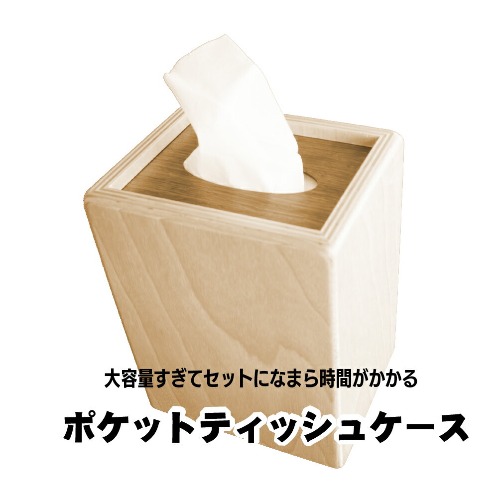 【ふるさと納税】大容量すぎてセットになまら時間がかかるポケットティッシュケース【G16108】
