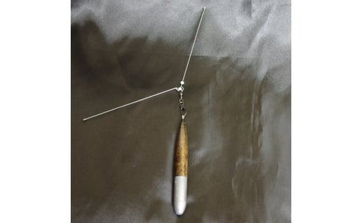 013-29 投げ釣り用特製木錘・湘南天秤セット（各3本）/ 23号・25号・27号・29号（径18mm、木の長さ6.0cm）、18号・20号・23号・25号・27号（径15mm、木の長さ7.0cm）