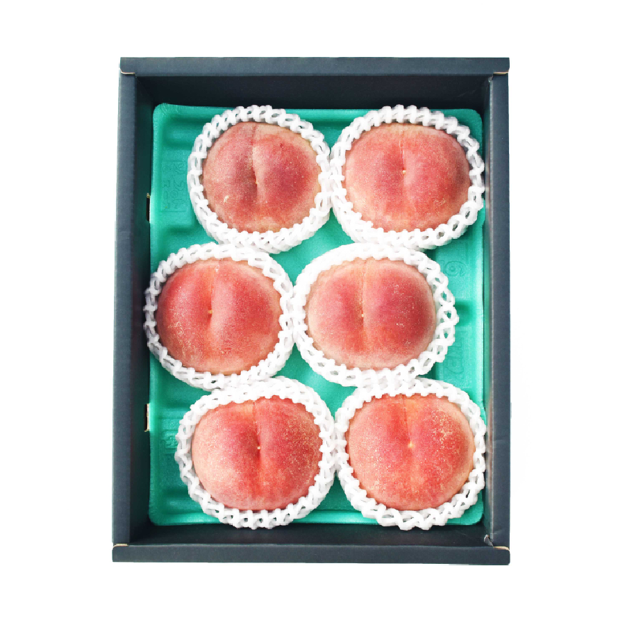 ＜笛吹桃源＞笛吹市産　桃（白鳳）1.8kg(5～7個)