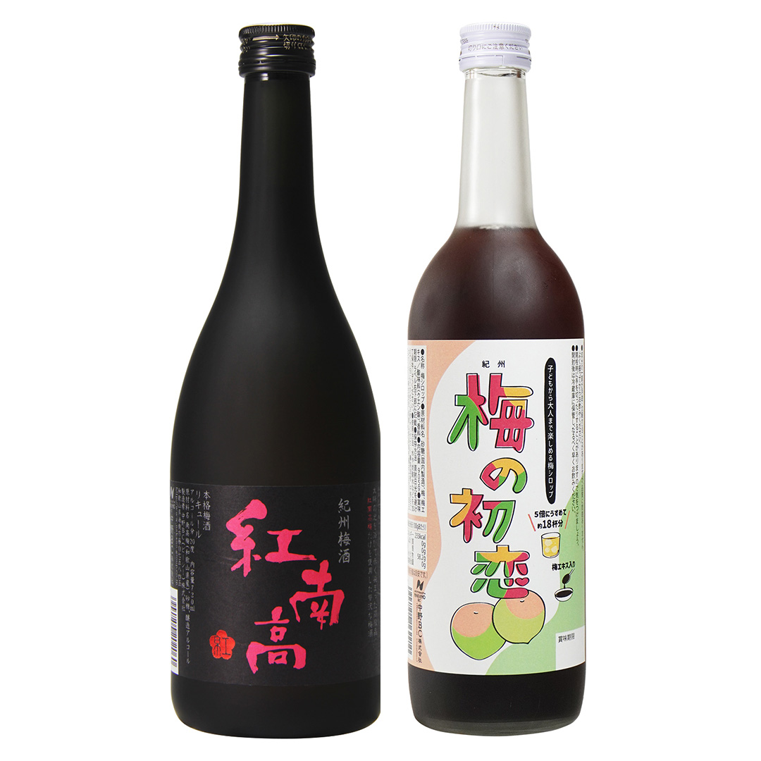 M100　梅のお酒とノンアルセット