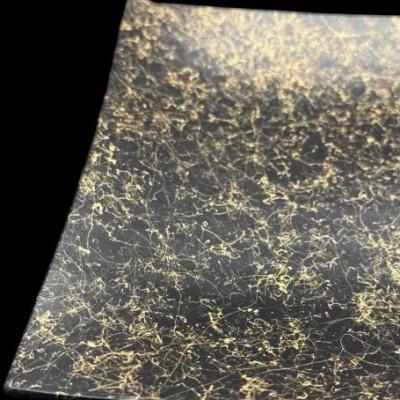 ふるさと納税 海南市 波スクエアプレート L　乱糸(マット仕上げ)漆黒 |  | 01