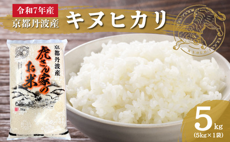 【ふるなび限定】令和7年産予約 京都丹波産キヌヒカリ 5kg 米 ごはん きぬひかり FN-Limited-SP