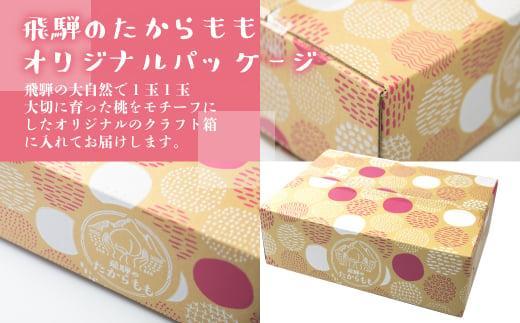 飛騨のたからもも 極上 糖度18度以上（2玉）※1週間以内にお届け | 桃 朝採れ 白桃 もも フルーツ ギフト 果物 人気 おまかせ 飛騨桃 飛騨高山 つむぎ果樹園 GH002