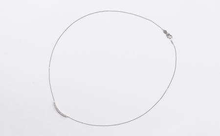 PT900　ダイヤモンド　ネックレス　0.30ct【N17779A】
