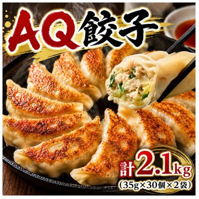 ふるさと納税 日光市 宇都宮AQ餃子　30個×2袋