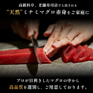 天然 ミナミマグロ 赤身 柵 刺身 焼津 海の極 計600g 200g×3 (a16-200)
