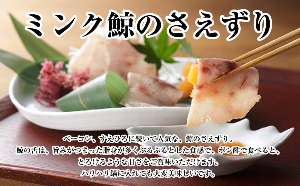美味しい鯨 3種 詰め合わせ Dセット (ベーコンブロック100g、すえひろブロック100g、さえずりブロック100g) くじら クジラ 長崎