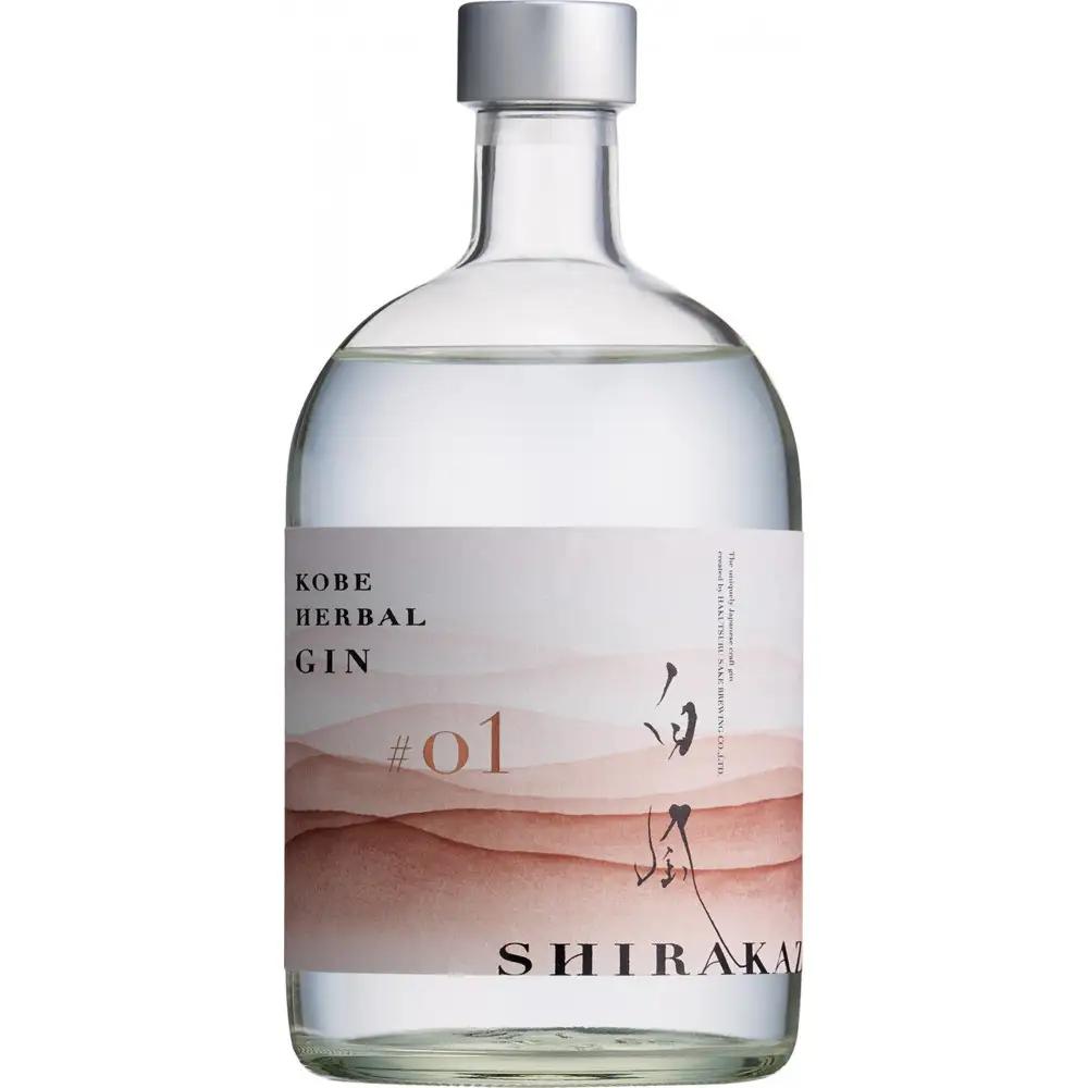 白鶴 KOBE HERBAL GIN 白風 (しらかぜ）#01 700ml瓶 （化粧箱付き）
