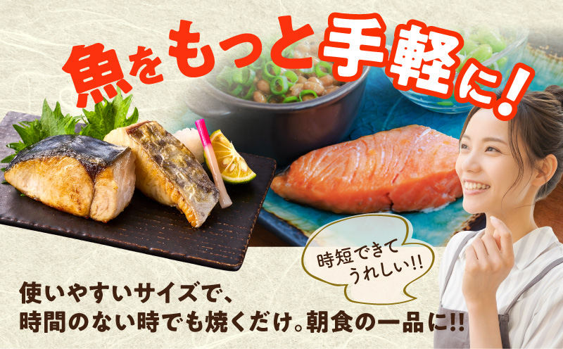 【お弁当サイズ】さわら&銀鮭 切身 計20切れ（各約50g×10切れ） 【小分け 漁師 さけ サケ 手切り  泉州 鰆 切り身 弁当 朝食 時短 訳あり サイズ不揃い 規格外 冷凍食品 】