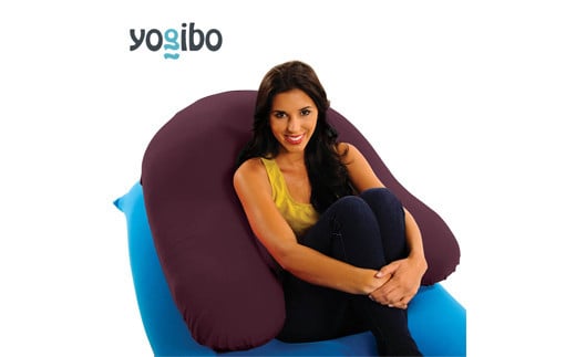 【⑨ディープパープル】39-C-9 Yogibo　Support( ヨギボー サポート )◇