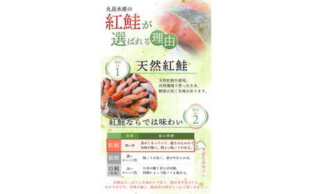 3ヶ月定期便 紅鮭 切身 2kg 【mts010-tk】