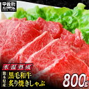 【ふるさと納税】★氷温(R)熟成★黒毛和牛 炙り焼きしゃぶ用 800g（400g×2）- 肉 お肉 牛肉 熊本県産 黒毛和牛 氷温熟成 焼肉 焼きしゃぶ 小分け 冷凍 人気 熊本県 甲佐町