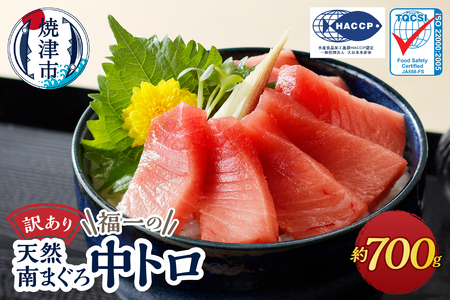 a10-1000　ミナミマグロ まぐろ 中トロ 訳あり 刺身 切り落とし 約700g