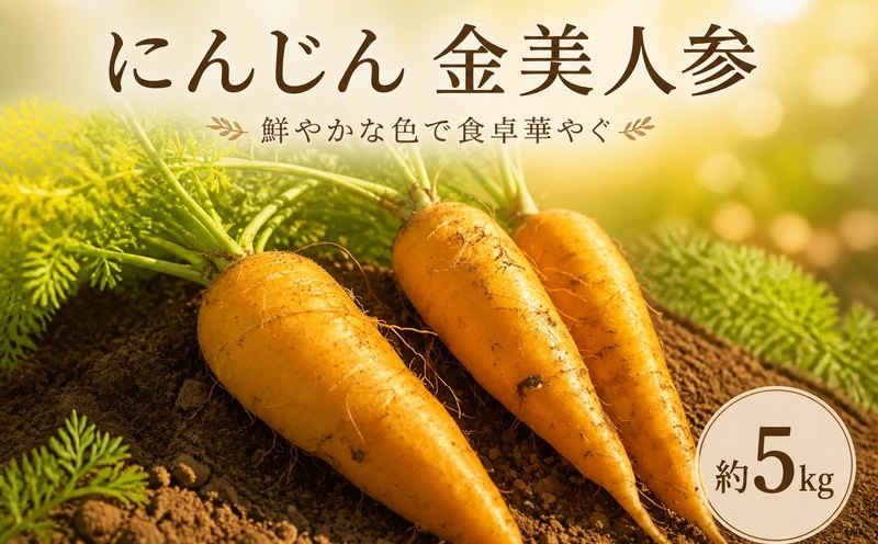 
                  にんじん 金美人参 約5kg サイズ 不揃い ニンジン 人参 5キロ キャロット 野菜 根菜 料理 ジュース 産地直送 農家直送 茨城県 鉾田市 五右衛門.farm
                