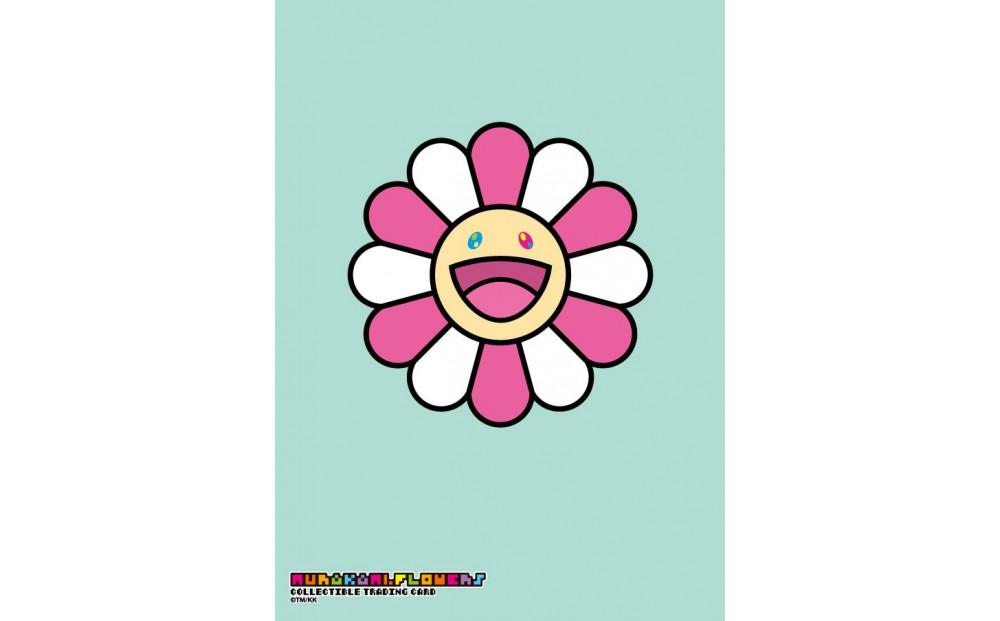 《6月末までの限定寄付額》Murakami.Flowersトレカスリーブ「笑顔の女の子」フラワーver. [ 京都 アーティスト 村上隆 カイカイキキ トレーディングカード バトル ゲーム カード  スリーブ ふるさと納税 ] 261009_KA018