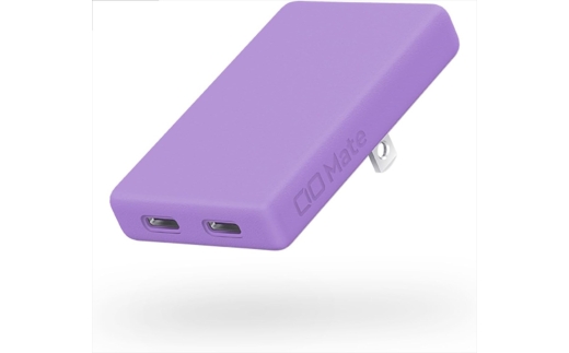 CIO 充電器 小型 急速充電 コンセント タイプC iPhone iPad Mate Charger 003 エアリーパープル｜小型 軽量 おしゃれ 便利 [2702]