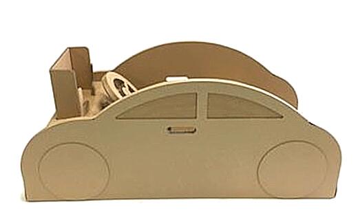 【ふるさと納税】【工作×遊び×車】段ボール製 組み立て遊具「キッズドライバー」 ハンドル付き運転席キット フーゲツ | ダンボール 紙製 キッズ 子ども 子供 おもちゃ オモチャ こども遊具 安心素材 エコおもちゃ プレゼント ギフト
