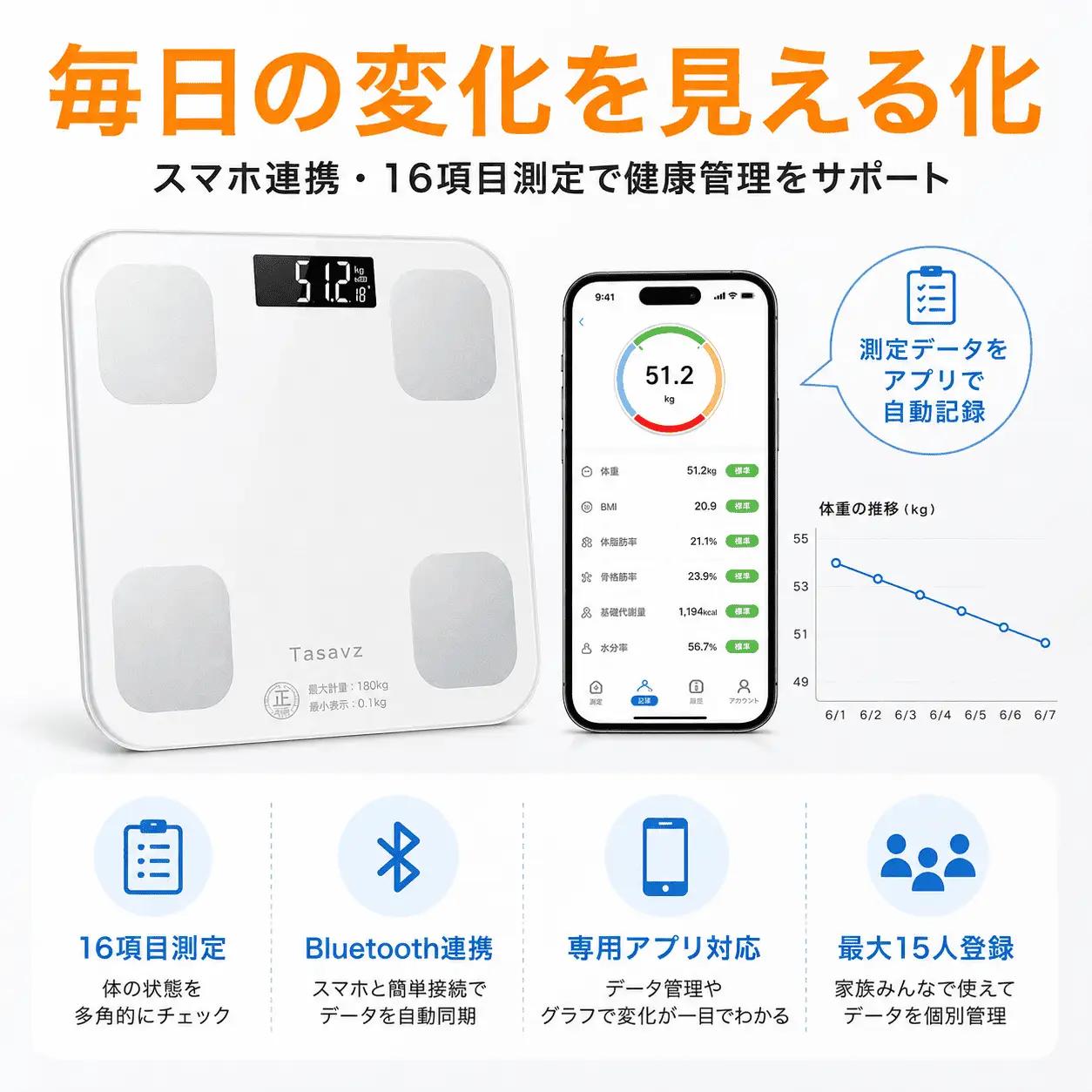 TZ120 体重計