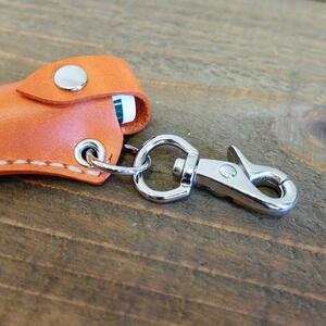 レザーリップケース(イエロー）