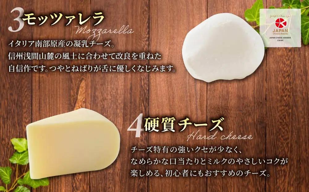4種のチーズセット（カマンベール、硬質チーズ、ブルーチーズ、モッツァレラ） | アトリエ・ド・フロマージュ  詰め合わせ 長野 国産チーズ　※2026年4月よりセット内容変更